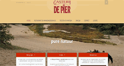 Desktop Screenshot of gasterijdepier.nl